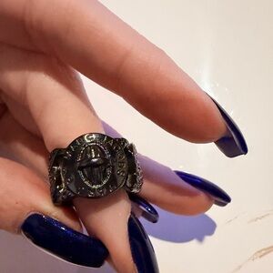 Marc By Marc Jacobs Black Ring